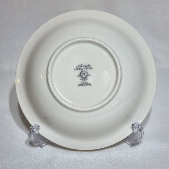 Vintage Noritake Ivory China Constellation Coupe Soup Bowl #7559 - Picture 3 of 4